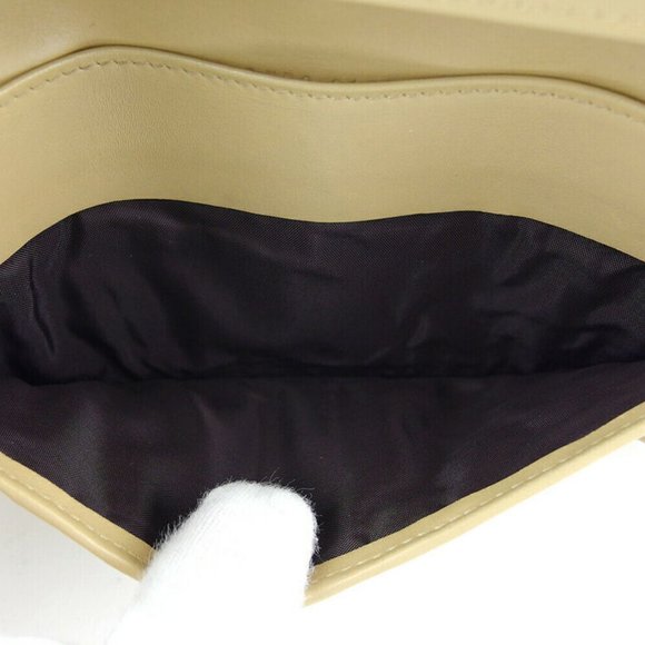 GUCCI wallet Lizard beige leather Auth Used L3510 - Picture 4 of 9